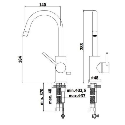 Paffoni - Miscelatore per lavabo LIGHT cromo lucido