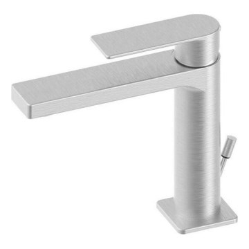 Paffoni - Miscelatore per lavabo + piletta TANGO in acciaio inox