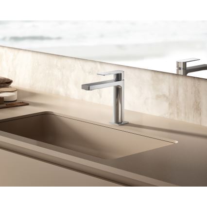 Paffoni - Miscelatore per lavabo TANGO in acciaio inox