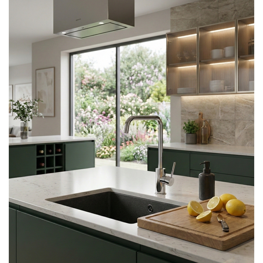 Paffoni - Miscelatore per lavello LIGHT 32,6 cm cromo lucido