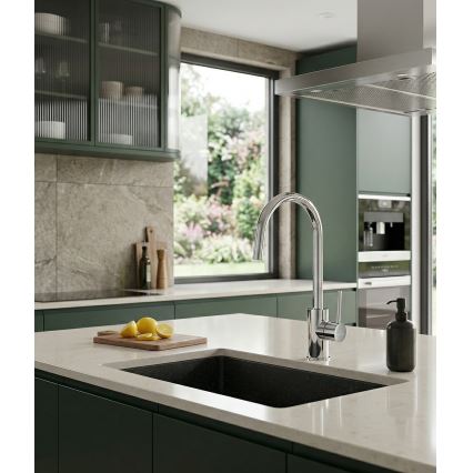 Paffoni - Miscelatore per lavello LIGHT 36,3 cm cromo lucido