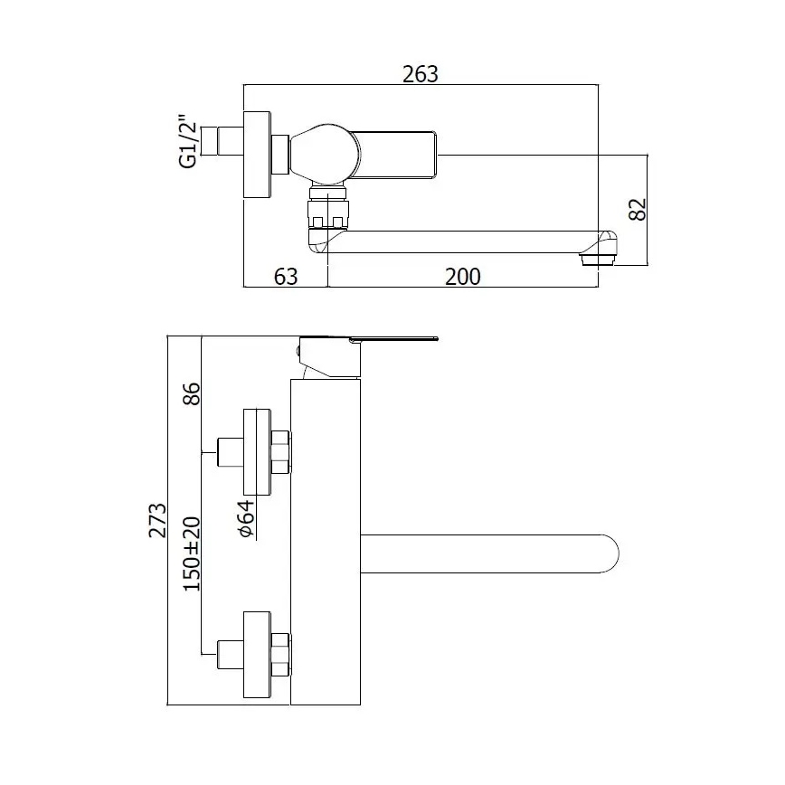 Paffoni - Miscelatore per lavello TANGO in acciaio inox
