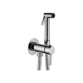 Paffoni - Set da parete con doccetta bidet manuale per installazione ad incasso KIT cromo lucido