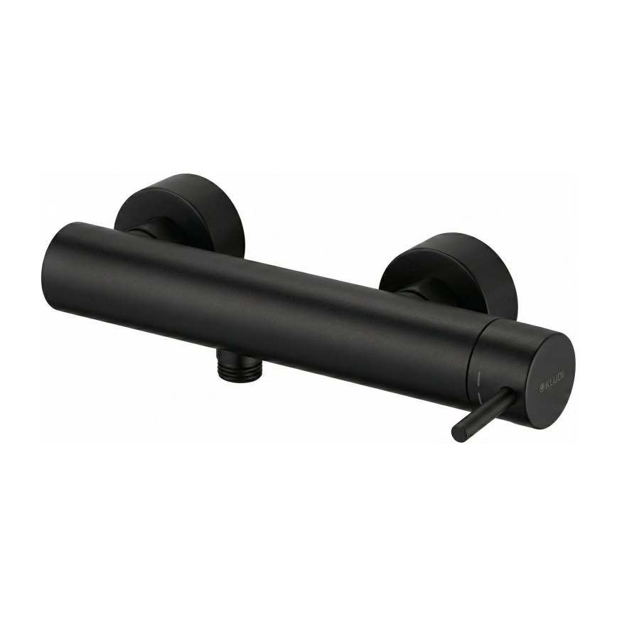 Paffoni - Set doccia con miscelatore LIGHT, nero opaco