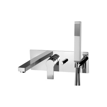 Paffoni - Set vasca con miscelatore da incasso TANGO, cromo lucido