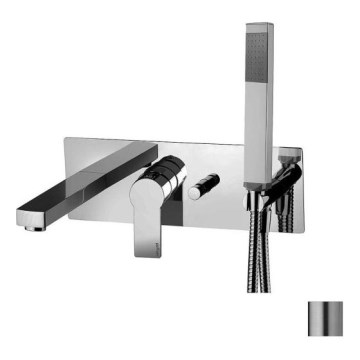 Paffoni - Set vasca da incasso con miscelatore TANGO in acciaio inox