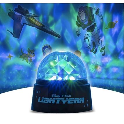 Paladone - Proiettore LED per bambini Disney Lightyear 3xAA
