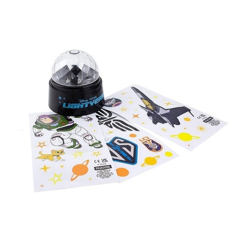 Paladone - Proiettore LED per bambini Disney Lightyear 3xAA