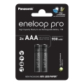 Panasonic - 2 pz Batterie ricaricabili AAA Eneloop Pro 930 mAh