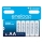 Panasonic - 8 pz Batterie ricaricabili AA Eneloop 2000 mAh