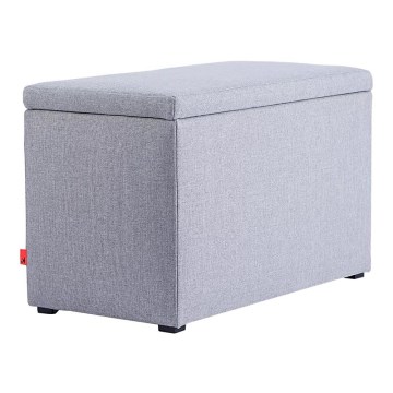 Panca portaoggetti RINA 50x80 cm grigio