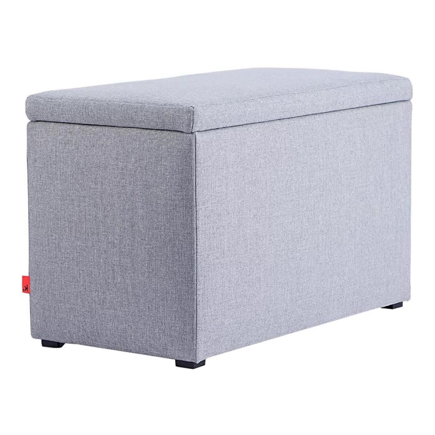 Panca portaoggetti RINA 50x80 cm grigio