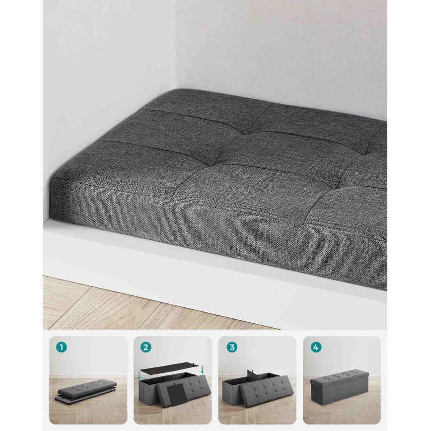 Panca SULTAN grigio scuro