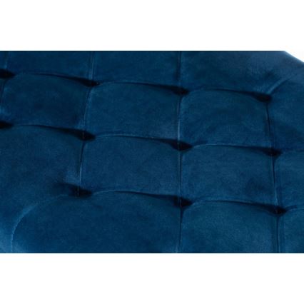 Panca trapuntata SALIBA 50x97 cm oro/blu