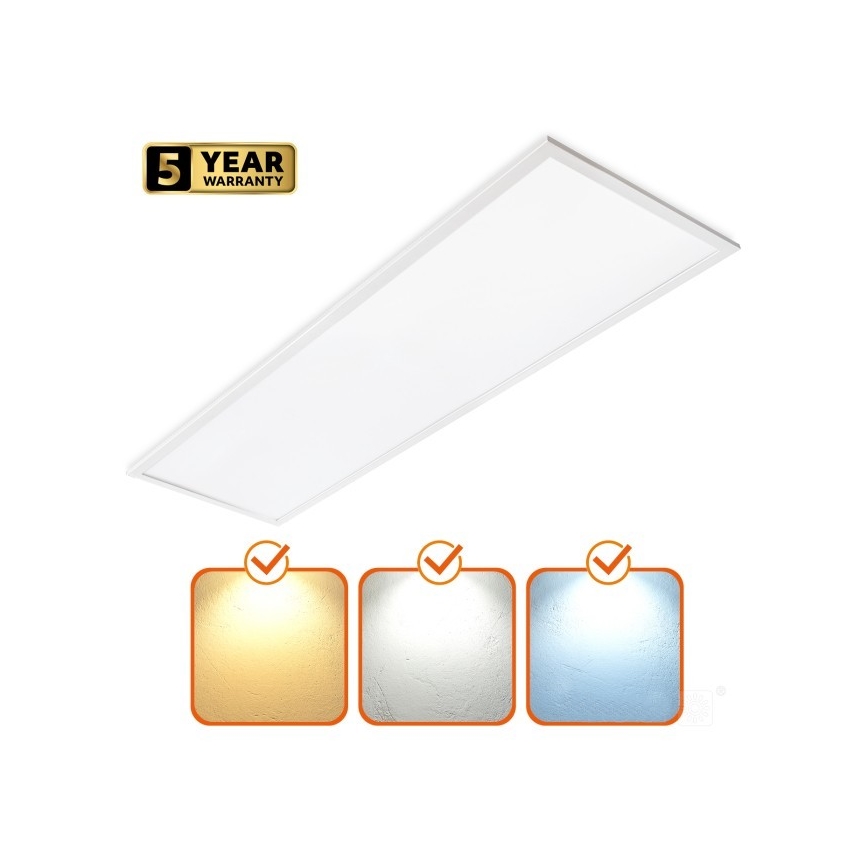 Panello LED dimmerabile da incasso CAPRI LED/25/36/40W/230V 3000/4000/5700K IP44 30x120 cm