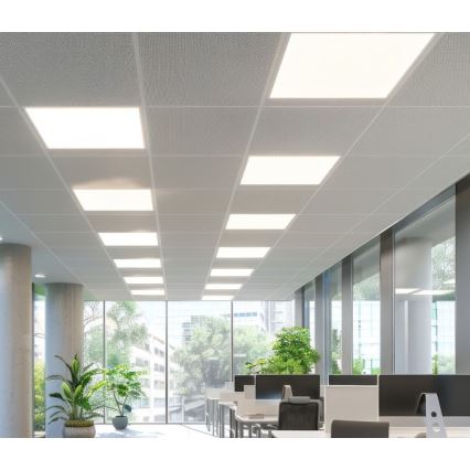 Panello LED dimmerabile da incasso CAPRI LED/25/36/40W/230V 3000/4000/5700K UGR&lt;19 IP44 60x60 cm