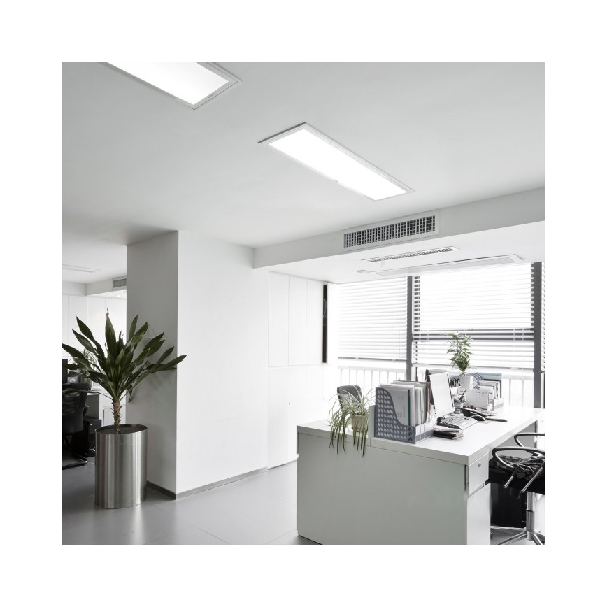 Pannello a plafone LED BRISBANE LED/36W/230V 4000K 29,5x119 cm bianco