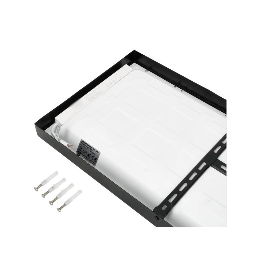 Pannello a plafone LED BRISBANE LED/36W/230V 4000K 29,5x119 cm nero