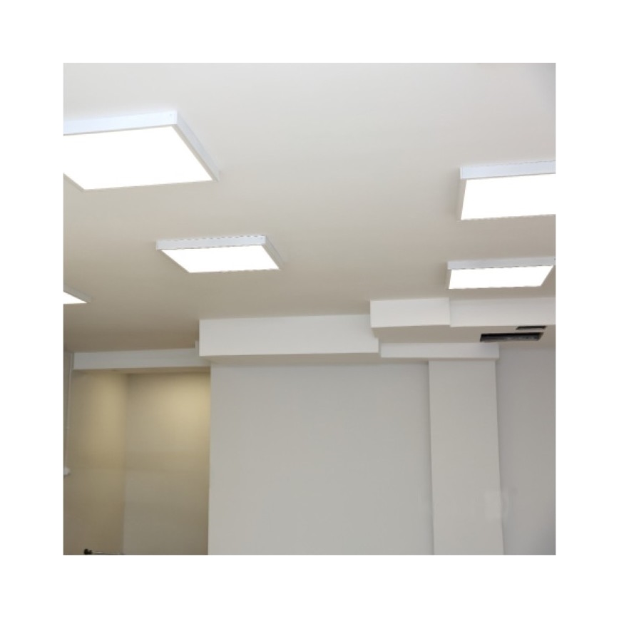 Pannello a plafone LED BRISBANE LED/36W/230V 4000K 59,5x59,5 cm bianco