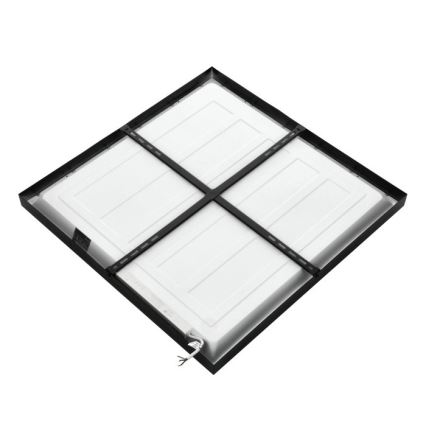 Pannello a plafone LED BRISBANE LED/36W/230V 4000K 59,5x59,5 cm nero
