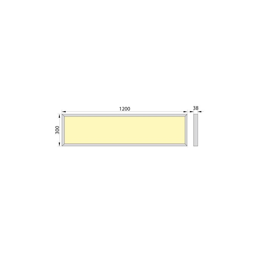 Pannello a plafone LED OREGA LED/40W/230V 4000K