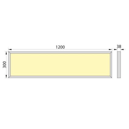 Pannello a plafone LED OREGA N LINX 120 LED/50W/230V 4000K