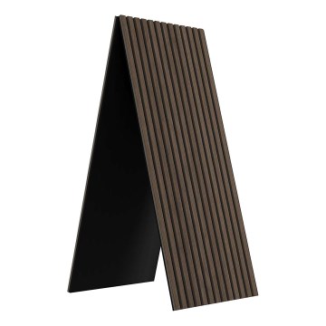 Pannello fonoassorbente per rivestimenti VASALUND 240x52 cm noce