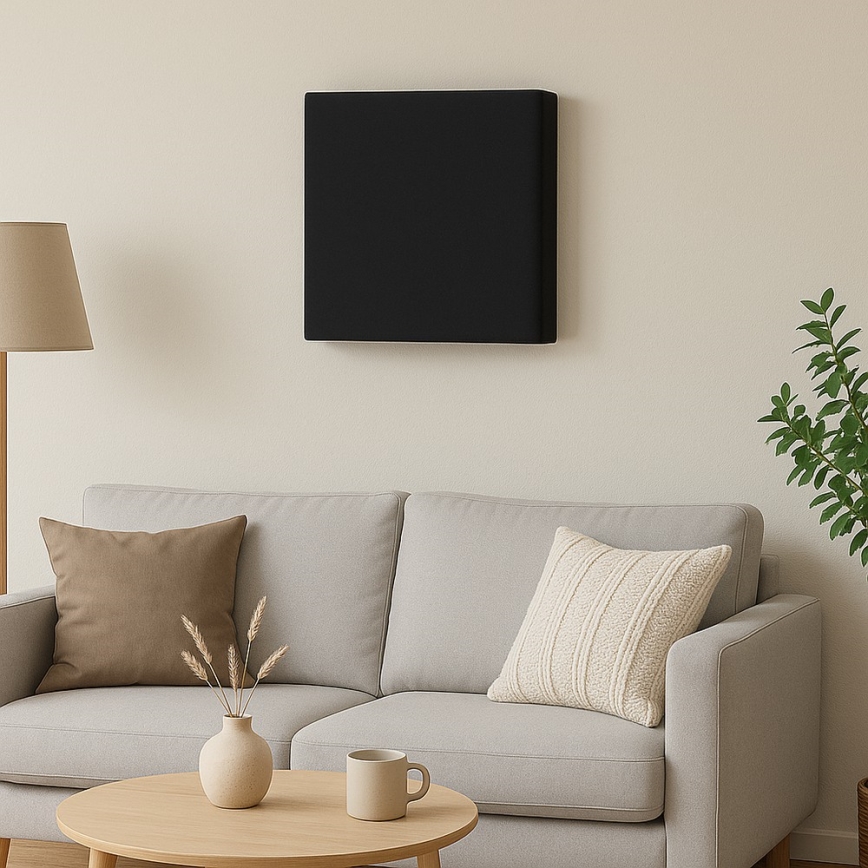Pannello fonoassorbente SILENCE 58x58 cm antracite