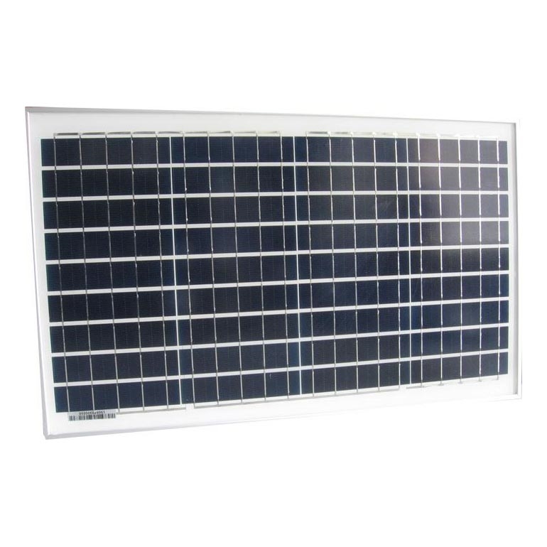 Pannello fotovoltaico policristallino 30 W / 12 V