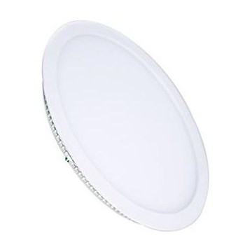 Pannello LED 6W 230V, 3000/4000/6000K, Ø 12 cm, bianco
