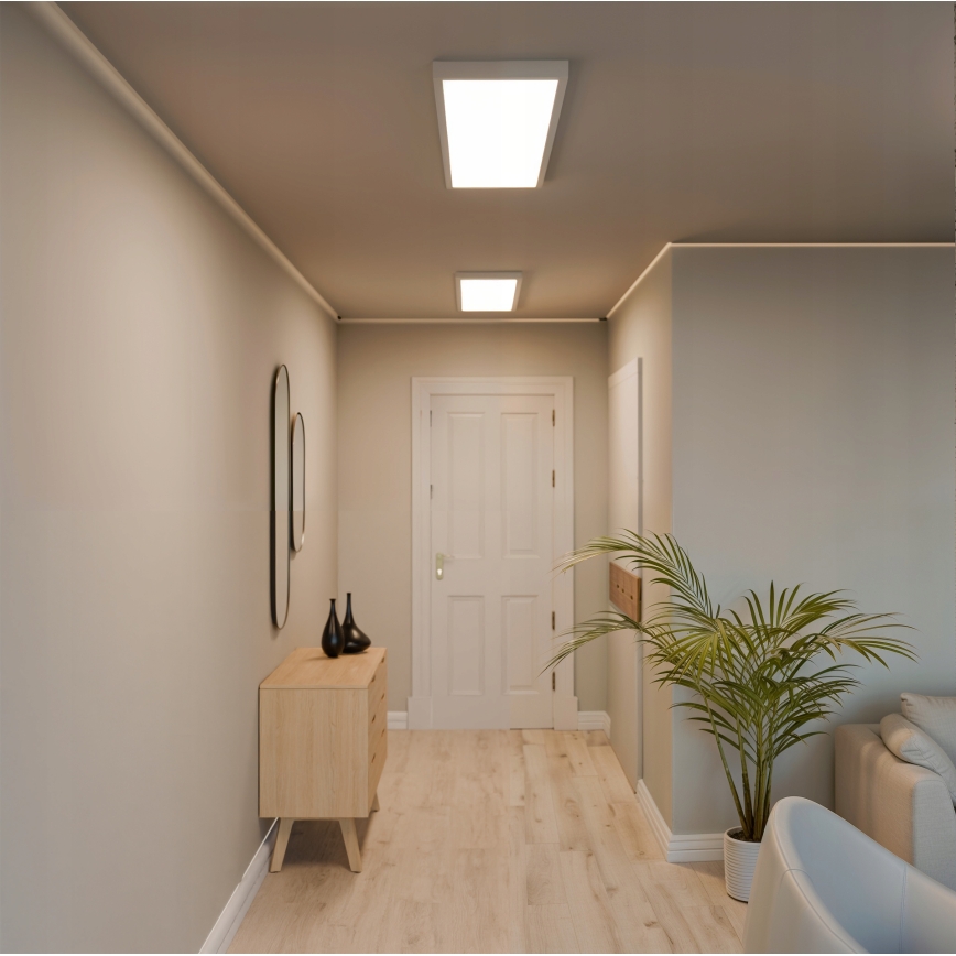 Pannello LED a montaggio superficiale 60 W, 230 V, 30 x 120 cm, bianco