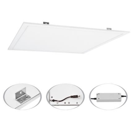 Pannello LED da incasso microprismatico  ZEUS LED/45W/230V 4000K