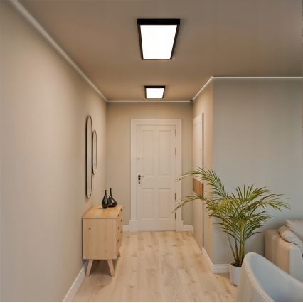 Pannello LED da superficie LED/60W/230V 30x120 cm nero