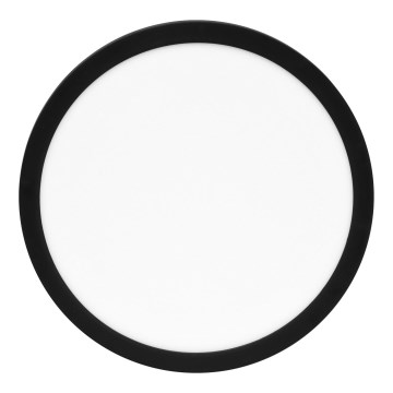 Pannello LED dimmerabile LEXA LED/12/18/24W/230V 3000/4000/6000K diametro 30 cm nero