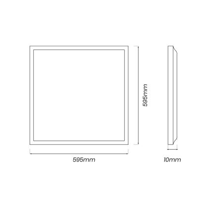 Pannello LED LED/40W/230V 4000K 60x60 cm