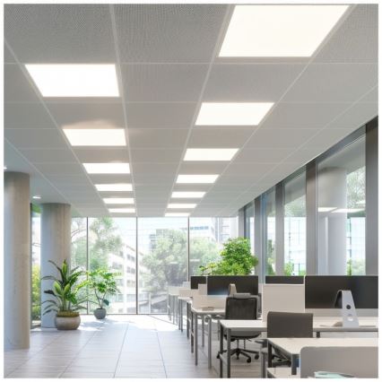 Pannello LED per controsoffitto CAPRI LED/25/30/40W/230V 3000/4000/5700K 62x62 cm bianco