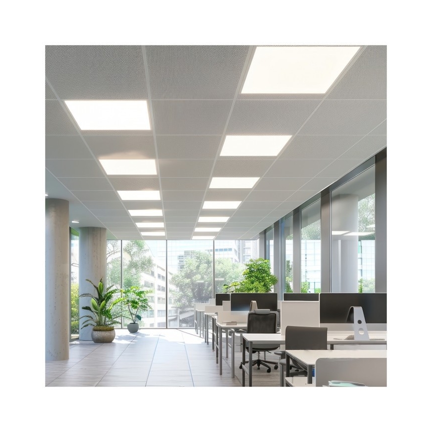 Pannello LED per controsoffitto CAPRI LED/25/30/40W/230V 3000/4000/5700K 62x62 cm bianco