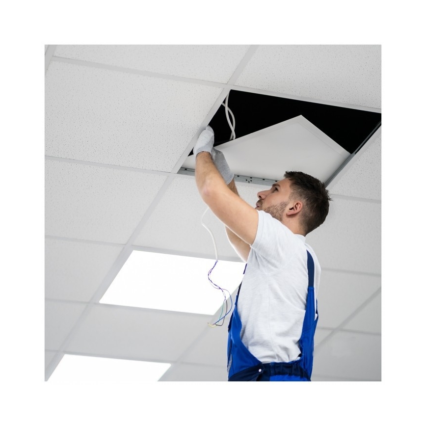 Pannello LED per controsoffitto CAPRI LED/25/30/40W/230V 3000/4000/5700K 62x62 cm bianco