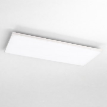 Pannello LED RGBW dimmerabile a montaggio superficiale LED/13,5W/230V 3000-6500K 29,5x59,5 cm argento + telecomando