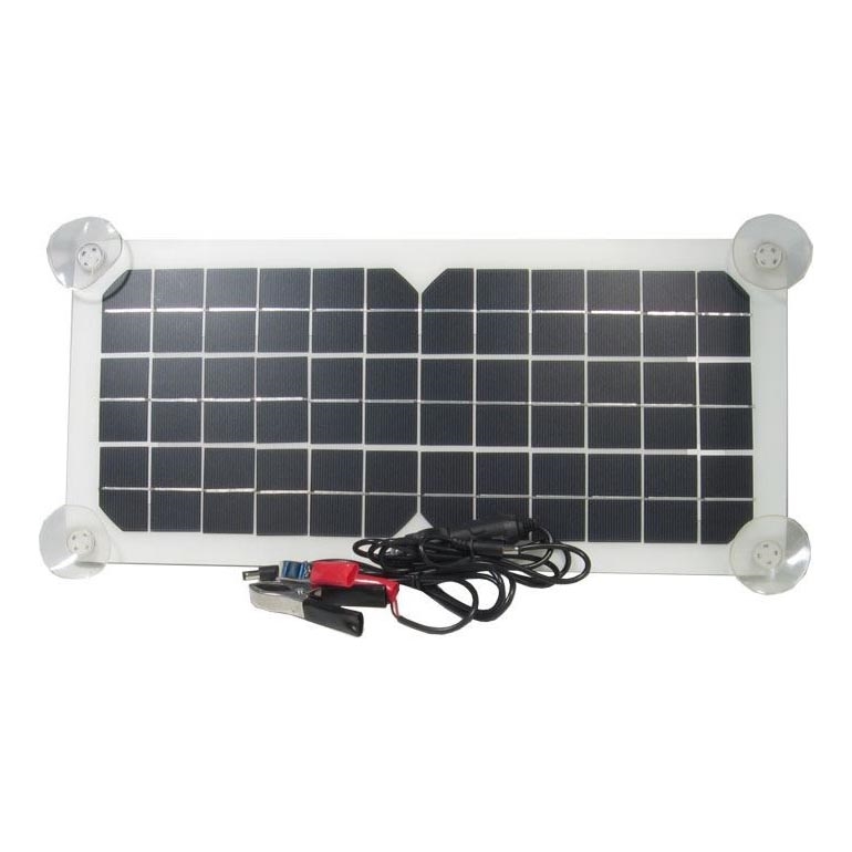 Pannello solare fotovoltaico flessibile USB 20W/12V