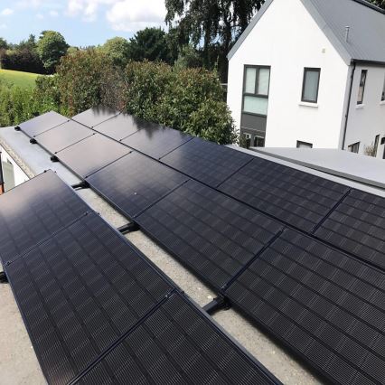 Pannello solare fotovoltaico JA SOLAR 390Wp tutto nero IP68 Half Cut