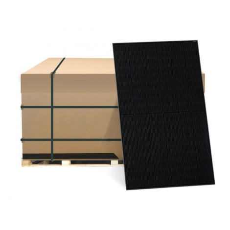 Pannello solare fotovoltaico JA SOLAR 390Wp tutto nero IP68 Half Cut -pallet 36 pz