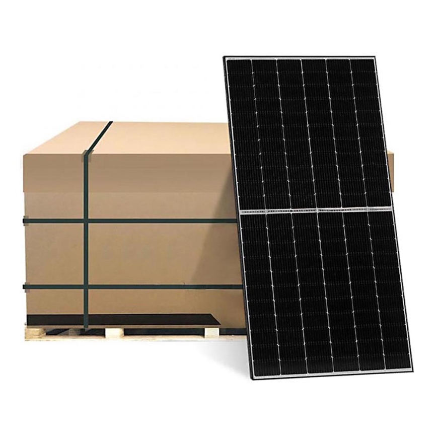 Pannello solare fotovoltaico JINKO 400Wp telaio nero IP68 Half Cut - pallet 36 pz