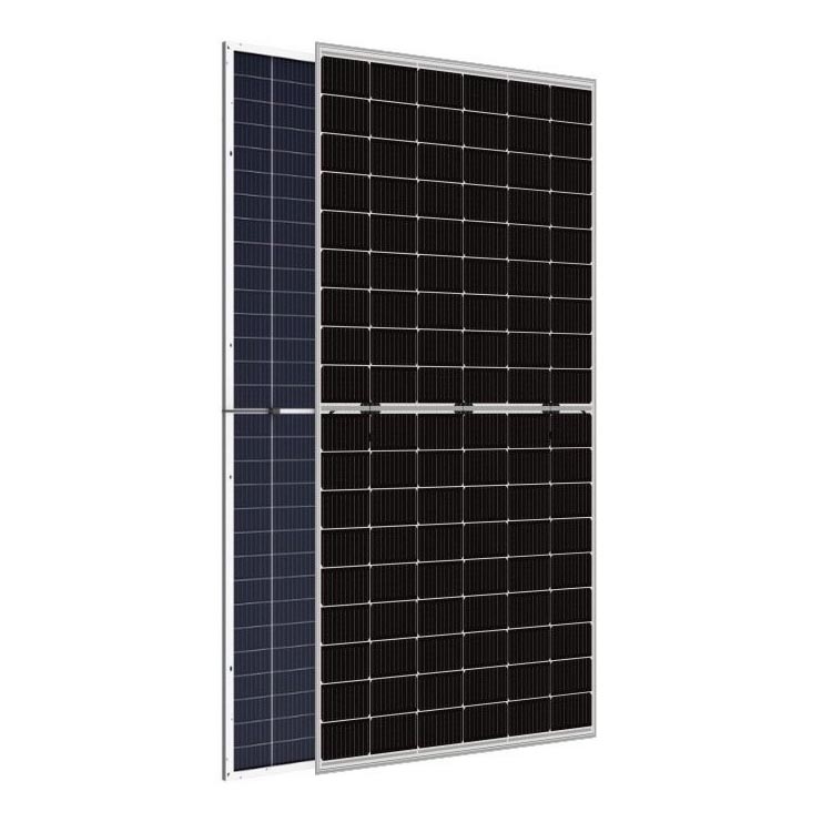 Pannello solare fotovoltaico JINKO 545Wp argento cornice IP68 Half Cut bifacciale