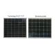 Pannello solare fotovoltaico Leapton 400Wp full black IP68 Half Cut