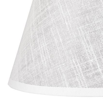 Paralume di ricambio per lampadario e applique ANTONIO E14 140x160 mm bianco