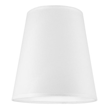 Paralume di ricambio ELLIE E27 diametro 15 cm bianco