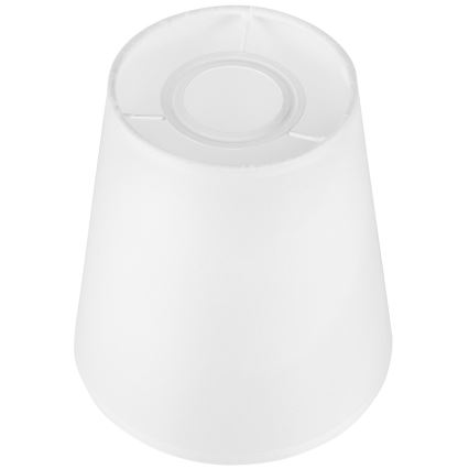 Paralume di ricambio ELLIE E27 diametro 15 cm bianco