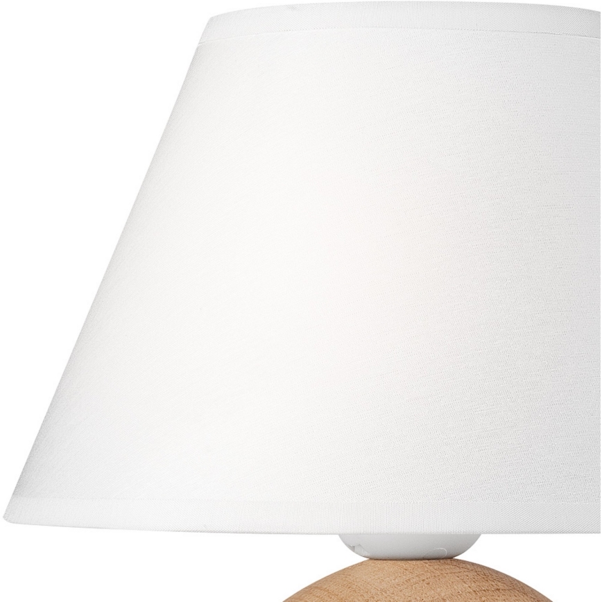 Vetro di ricambio per lampada da tavolo JUTA E27 diametro 19 cm bianco