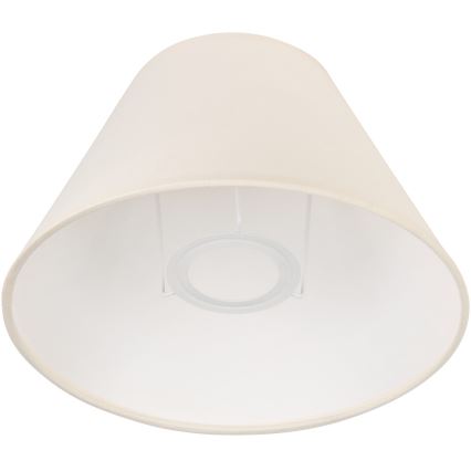 Paralume di ricambio per lampada da tavolo JUTA E27 Ø 19 cm crema